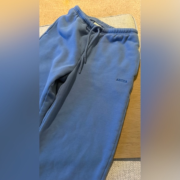 Aritzia Blue Track Pants & Top Set - Picture 7 of 8